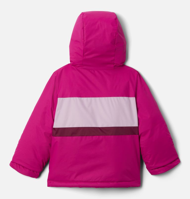 Thumbnail: Toddler Valley Runner Jacket, Color: Wild Fuchsia, Aura, Marionberry, image 2