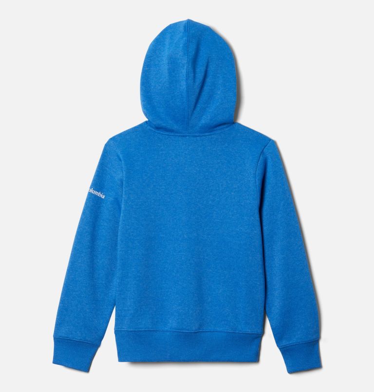 Kids' Tabor Heights Graphic Hoodie, Color: Bright Indigo Heather, image 2