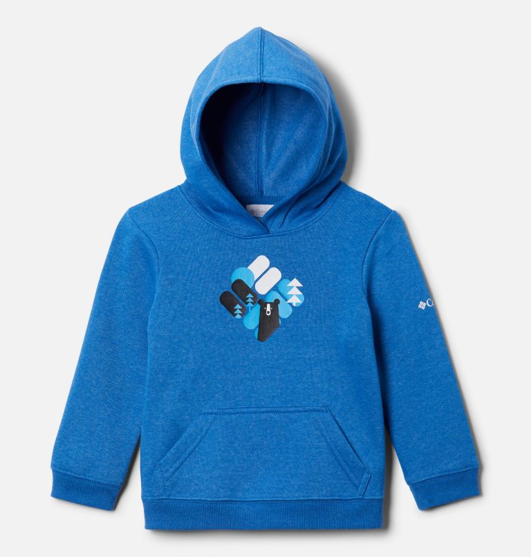 Toddler Tabor Heights Graphic Hoodie, Color: Bright Indigo Heather, image 1
