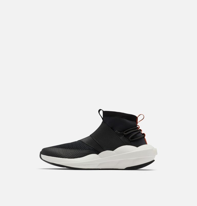 Women's Explorer Defy Mid Sneaker, Color: Black, Sea Salt, image 4