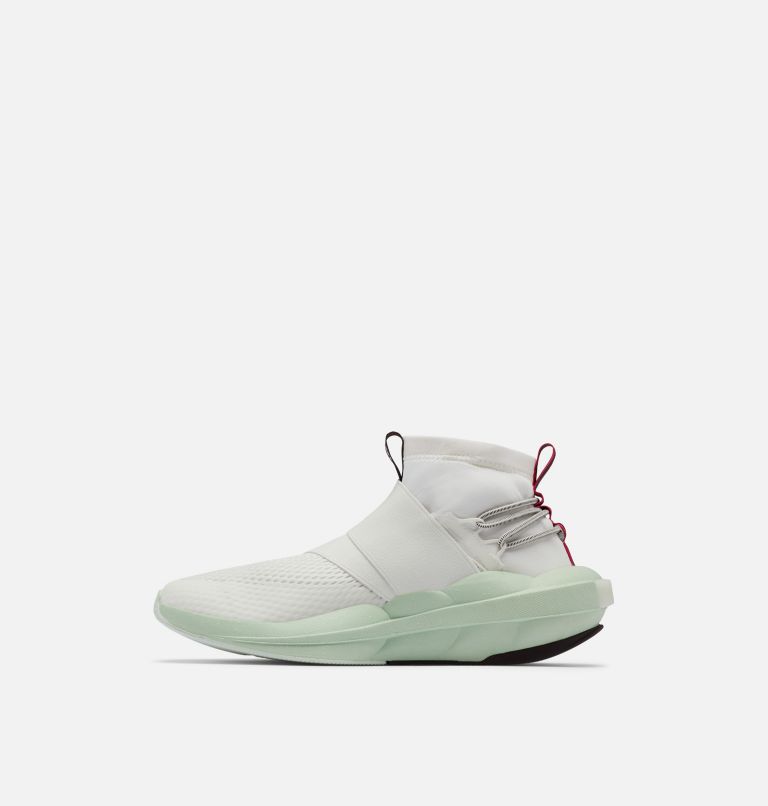Women's Explorer Defy Mid Sneaker, Color: Sea Salt, Sea Sprite, image 4