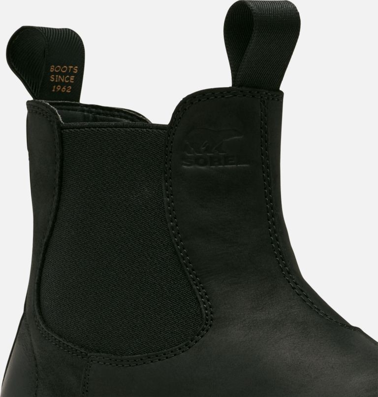 Women's Hi-Line Chelsea Boot, Color: Black, Elk, image 9