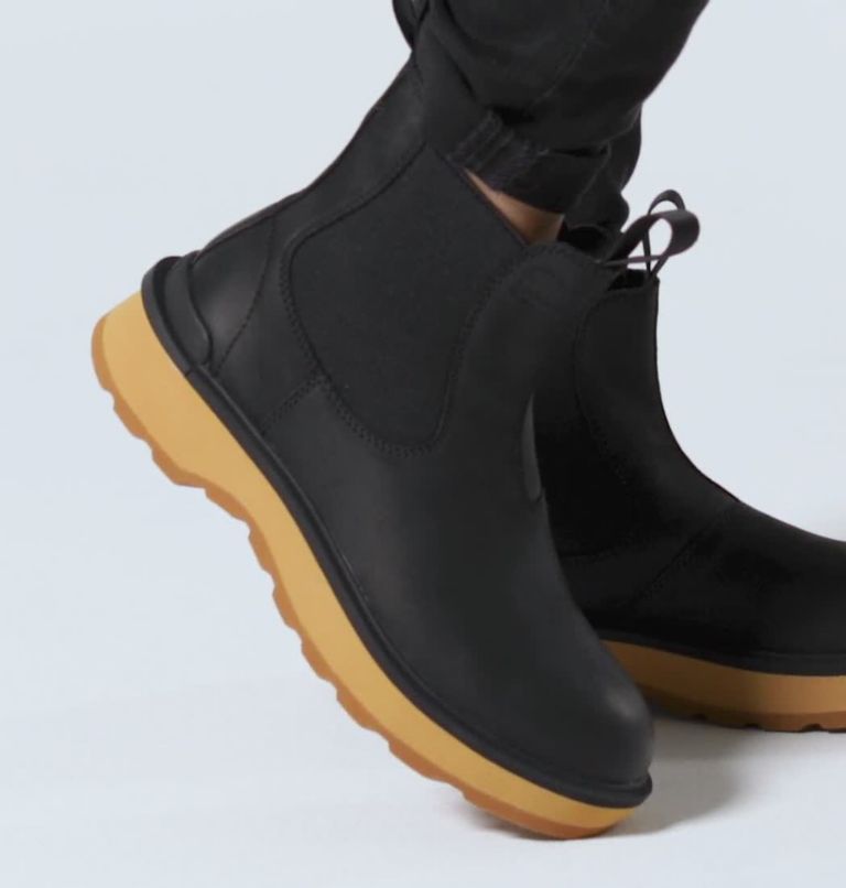 Women's Hi-Line Chelsea Boot, Color: Black, Elk