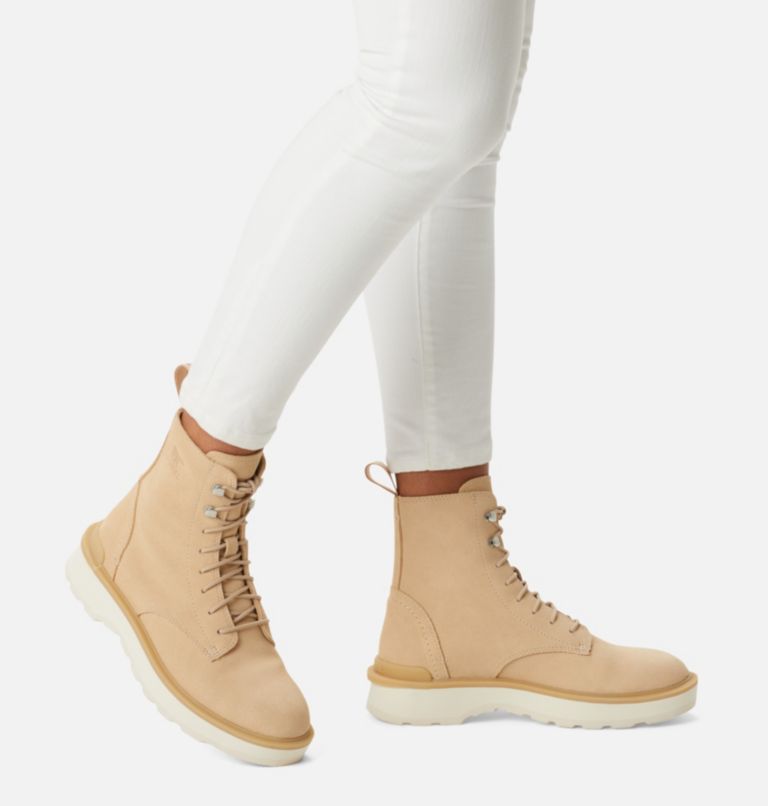 lace-up womens boots