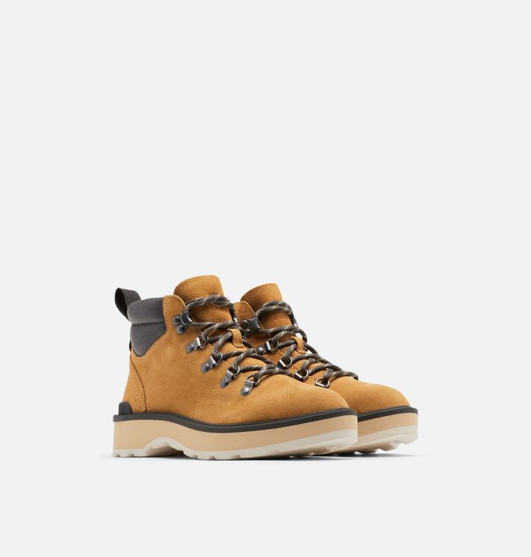 Women's Hi-Line Hiker Boot, Color: Geo Yellow, Jet, image 2