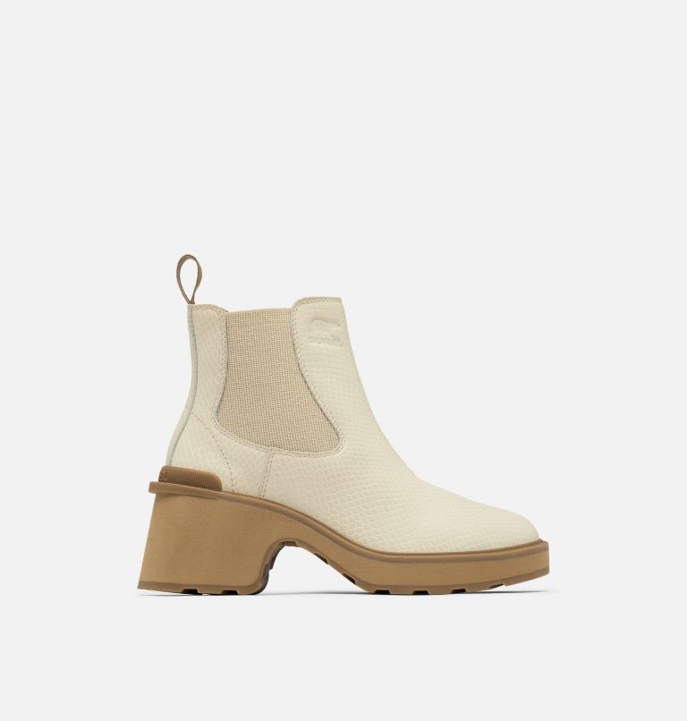 White leather outlet chelsea boots