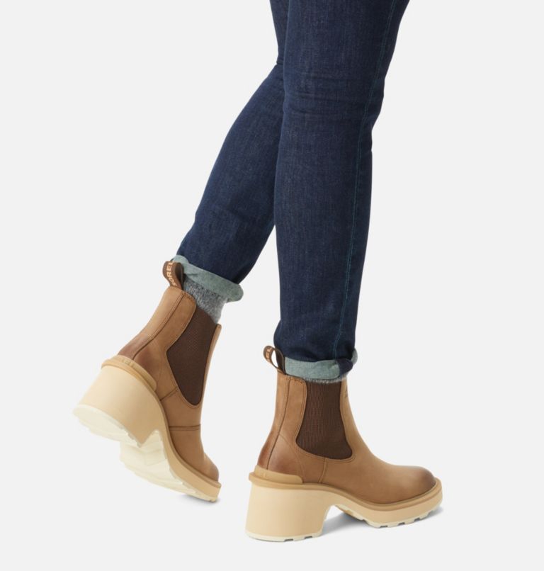 Women's Hi-Line Heel Chelsea Boot, Color: Umber, Ceramic, image 8