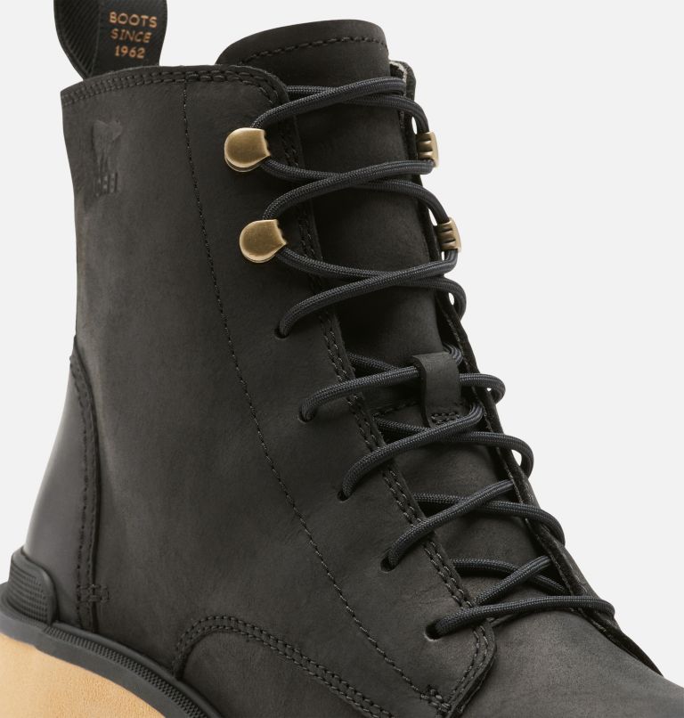 Women's Hi-Line Heel Lace Boot, Color: Black, Tawny Buff, image 8