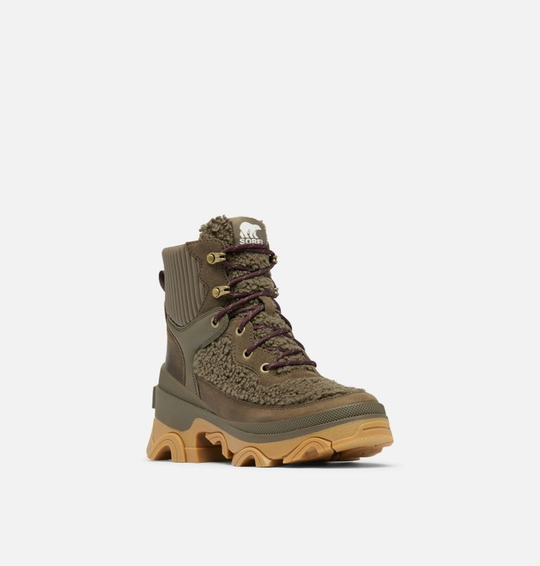 BREX Cozy Lace Women's Boot, Color: Major, Omega Taupe, image 7