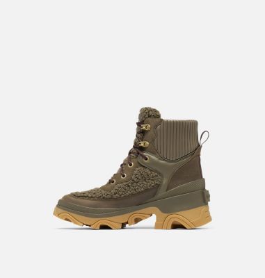 BREX Cozy Lace Women's Boot, Color: Major, Omega Taupe, image 4