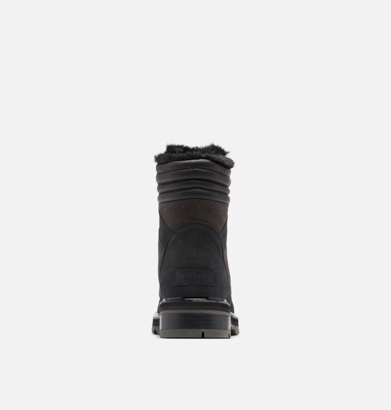 Thumbnail: Botte douillette à lacets Lennox STKD pour femme, Color: Jet, Black, image 3