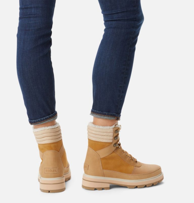 LENNOX� LACE COZY STKD WP | 712 | 7.5, Color: Geo Yellow, Curry, image 8