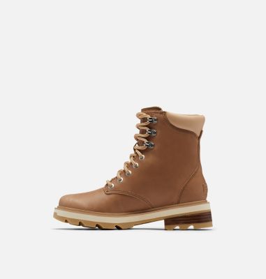 Botte en Cuir Imperméable Lennox Lace STKD Femme, Color: Ceramic, Canoe, image 8