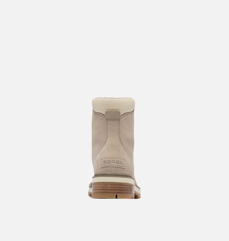 Bota impermeable de piel con cordones Lennox STKD para mujer, Color: Omega Taupe, Gum, image 3