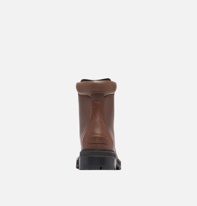 Women's Lennox Lace STKD Waterproof Leather Boot, Color: Tobacco, Black, image 3