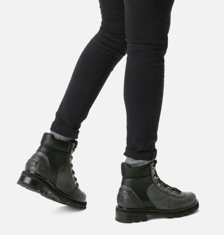 Thumbnail: Women's Lennox Hiker STKD Boot, Color: Black, Warp Red, image 8