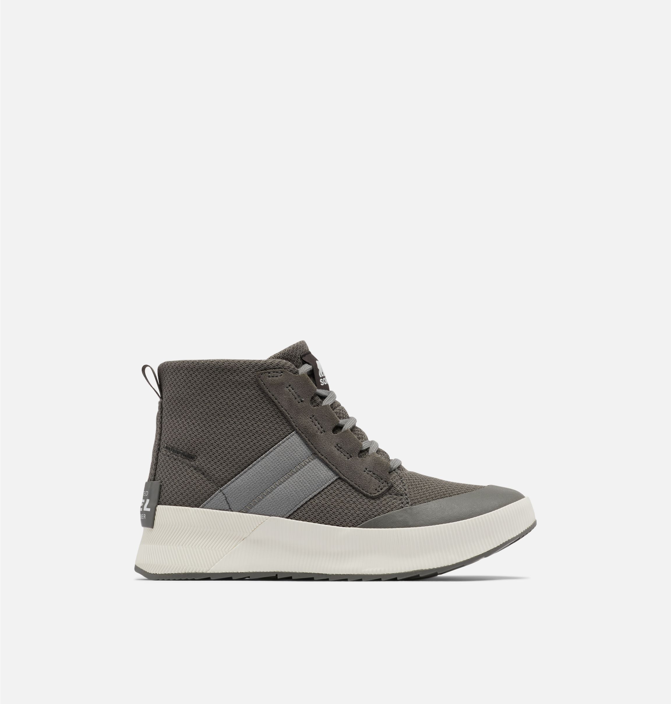 Reload Bicolor mid-cut sneakers in leather