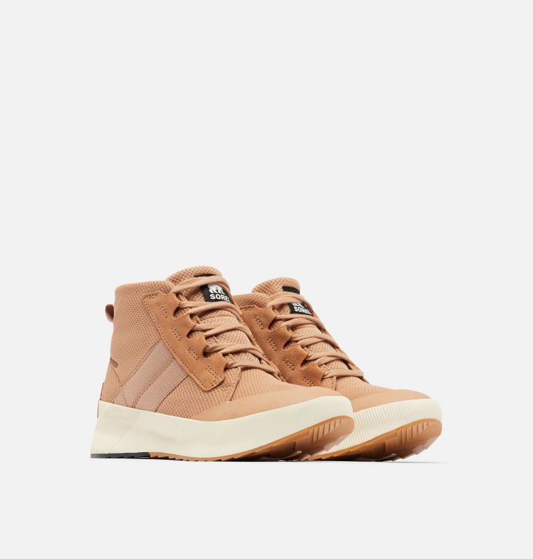 Thumbnail: Women's Out N About III Mid Sneaker, Color: Tawny Buff, Chalk, image 2