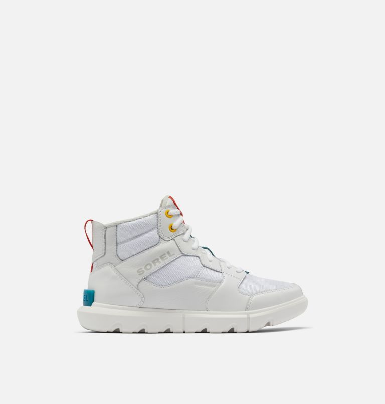 Women's Sorel Explorer II  Mid Sneaker Shoe, Color: White, Moonstone, image 1