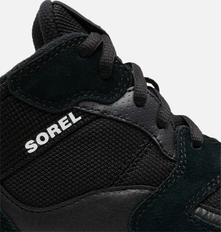 Thumbnail: Women's Sorel Explorer II Low Sneaker Shoe, Color: Black, White, image 7
