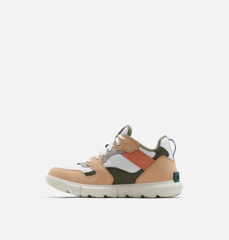 Women's Sorel Explorer II Low Sneaker Shoe, Color: Sea Salt, Nova Sand, image 4