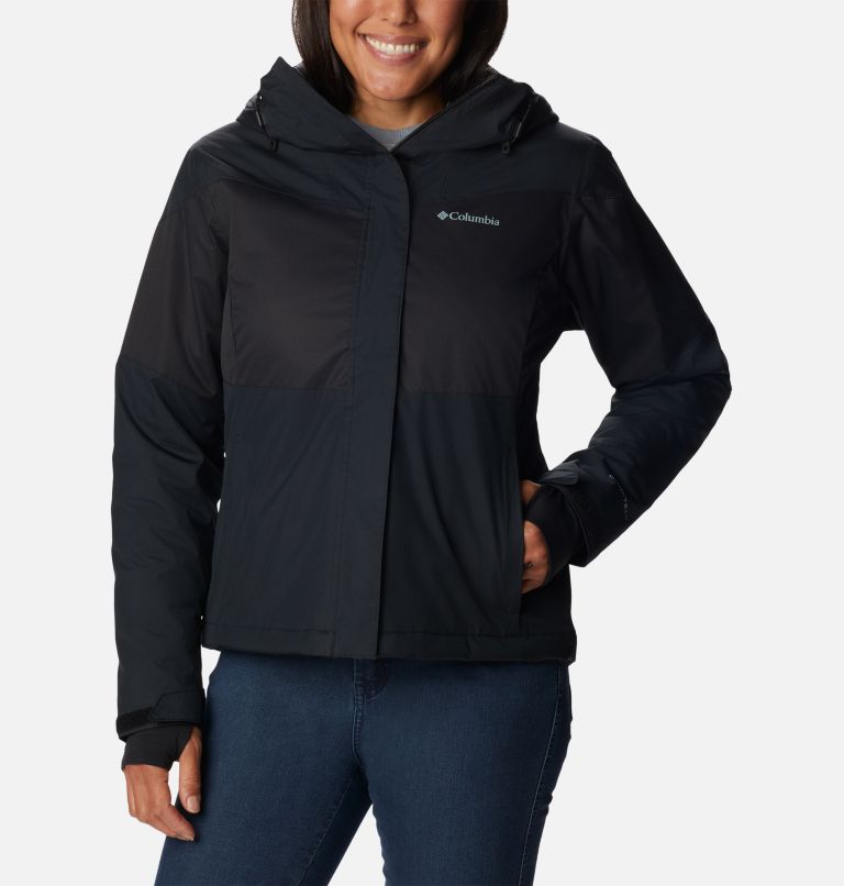 Columbia Sportswear Black Insulated Fleece Lined Jacket Women's