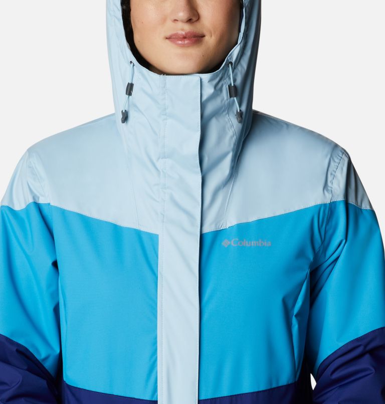 Thumbnail: Women's Tipton Peak II Insulated Jacket, Color: Spring Blue, Dark Sapphire, Blue Chill, image 4