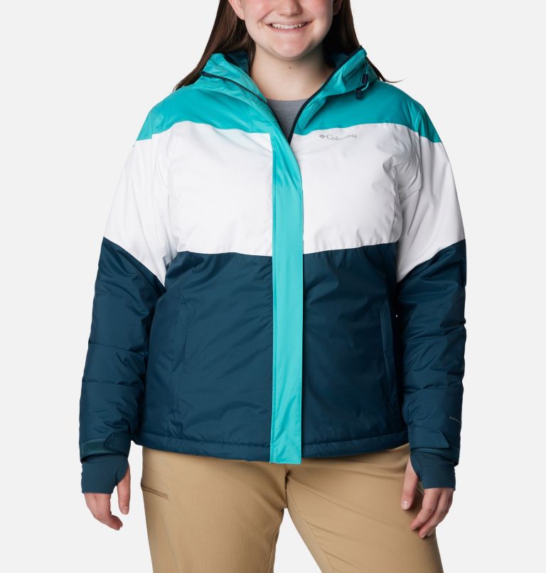 Columbia Sportswear Company Jacket Women's Blue/White Sz Small Omni Tech