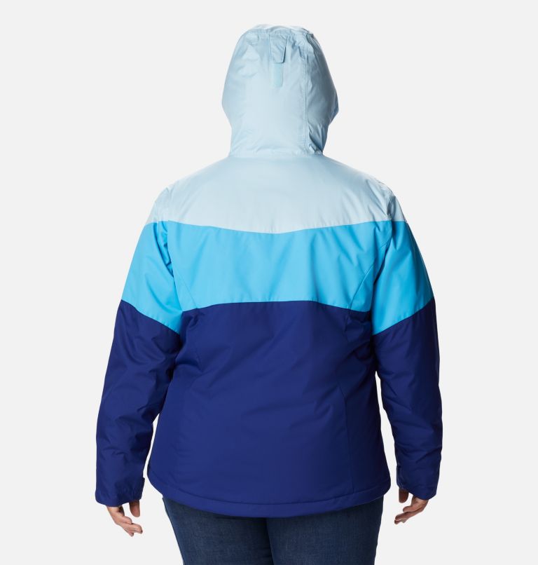 Women's Tipton Peak II Insulated Jacket - Plus Size, Color: Spring Blue, Dark Sapphire, Blue Chill, image 2