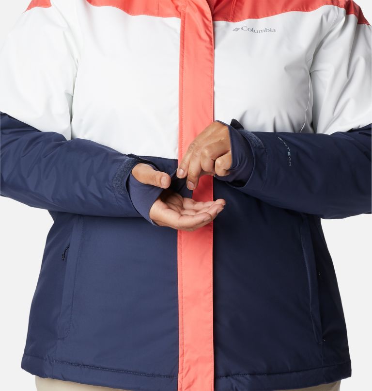 Women's Tipton Peak II Insulated Jacket - Plus Size, Color: Blush Pink, White, Nocturnal, image 7