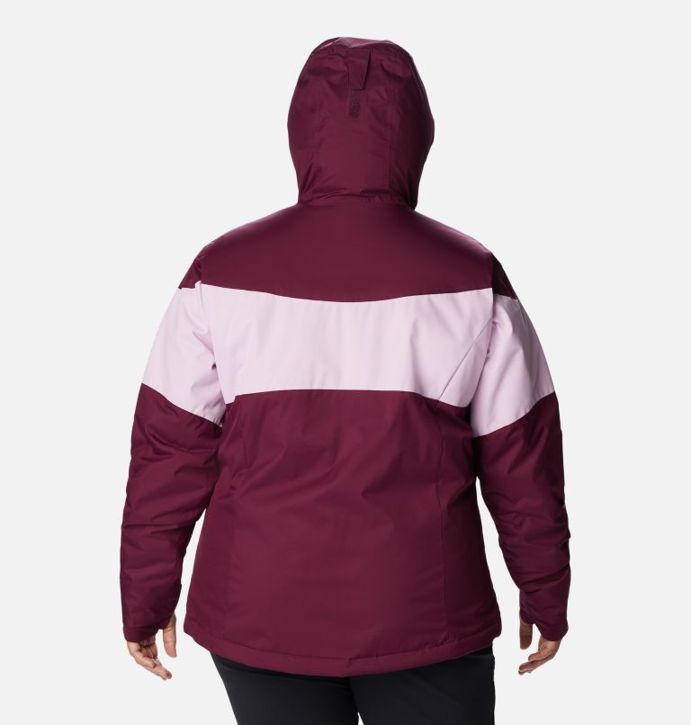 Women's Tipton Peak II Insulated Jacket - Plus Size, Color: Marionberry, Aura, image 2
