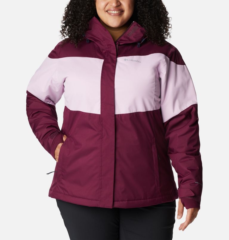 Women's Tipton Peak II Insulated Jacket - Plus Size, Color: Marionberry, Aura, image 1