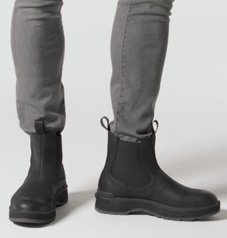 Men's Hi-Line Chelsea Boot, Color: Black, Jet