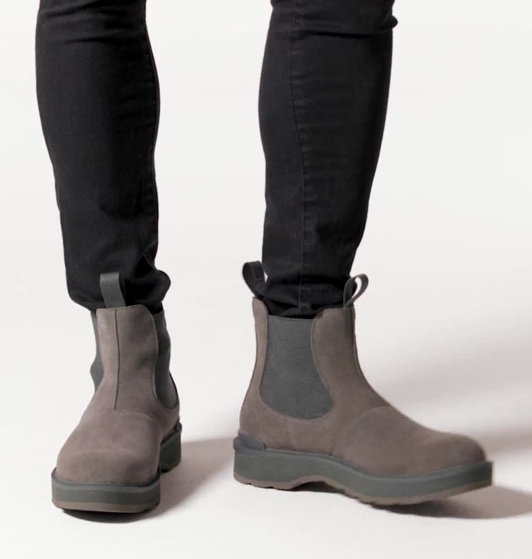 Men's Hi-Line Chelsea Boot, Color: Quarry, Grill