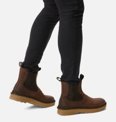 Men's Hi-Line Chelsea Boot, Color: Fallen, Velvet Tan