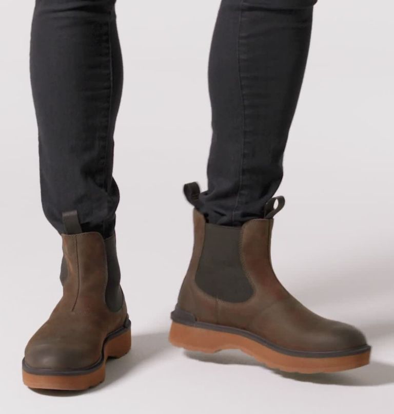 Men's Hi-Line Chelsea Boot, Color: Fallen, Velvet Tan