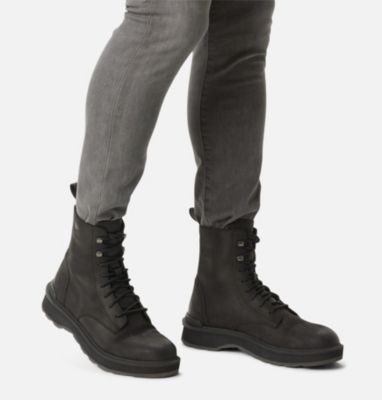 Men's Hi-Line Lace Boot, Color: Black, Jet