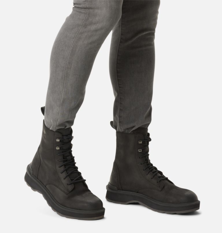 Men's Hi-Line Lace Boot, Color: Black, Jet, image 8