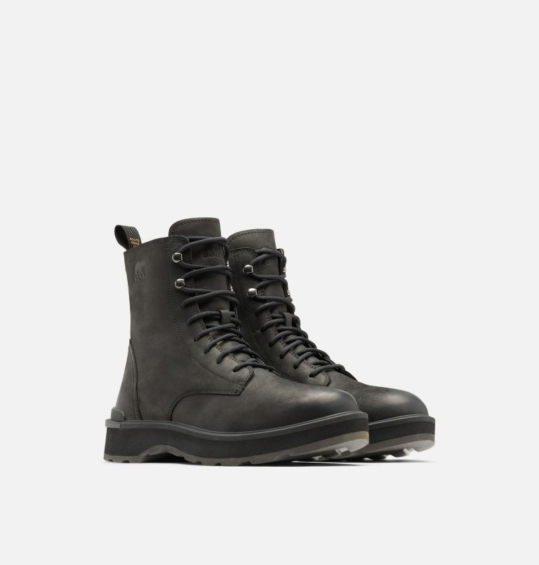 Thumbnail: Men's Hi-Line Lace Boot, Color: Black, Jet, image 2