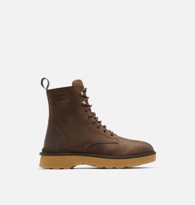Men's Hi-Line Lace Boot, Color: Fallen, Velvet Tan, image 1