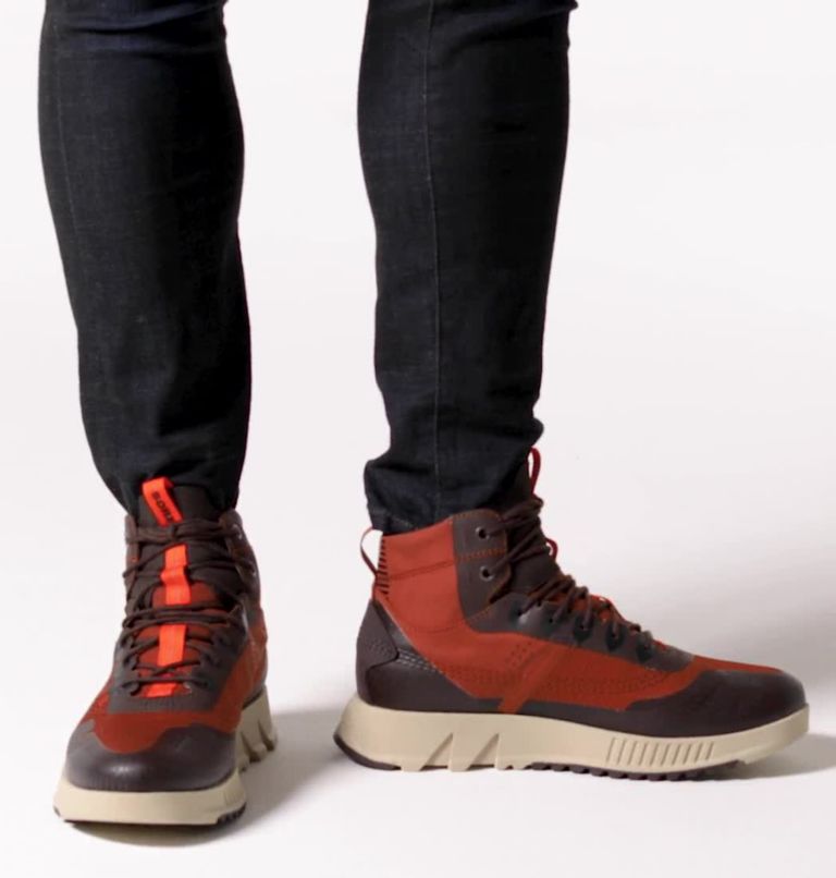 Sneakers impermeabili Mac Hill Lite Rush da uomo, Color: Wood, Blackened Brown