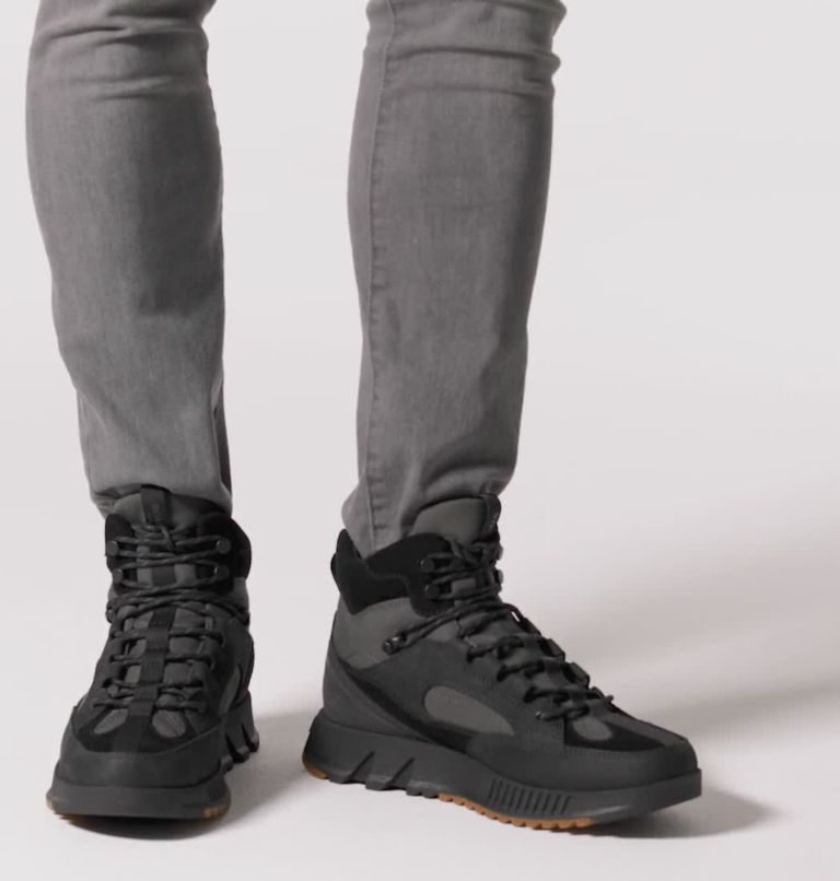 Men's Mac Hill Lite Trace Waterproof Sneaker, Color: Black, Jet
