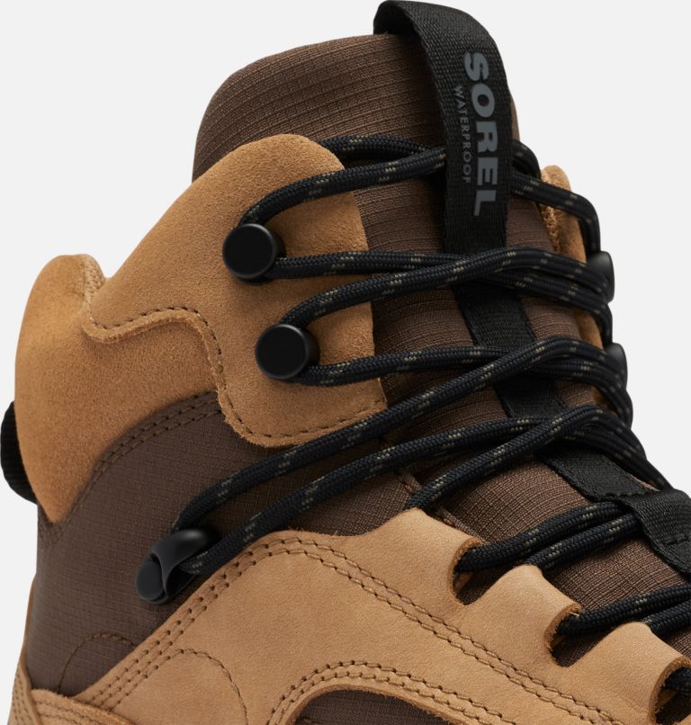 Men's Mac Hill Lite Trace Waterproof Sneaker Boots, Color: Tawny Buff, Black, image 7