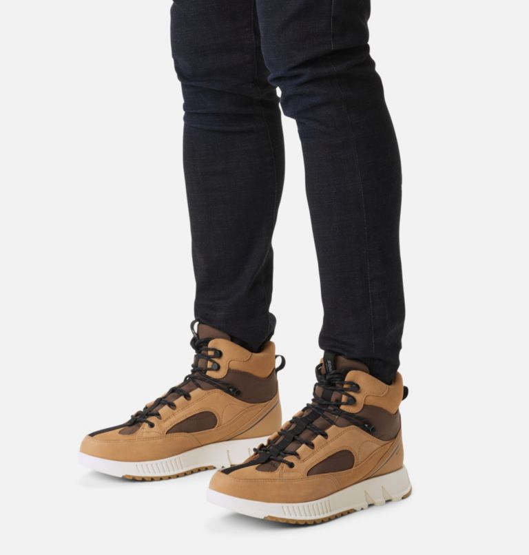 Men's Mac Hill Lite Trace Waterproof Sneaker Boots, Color: Tawny Buff, Black, image 8