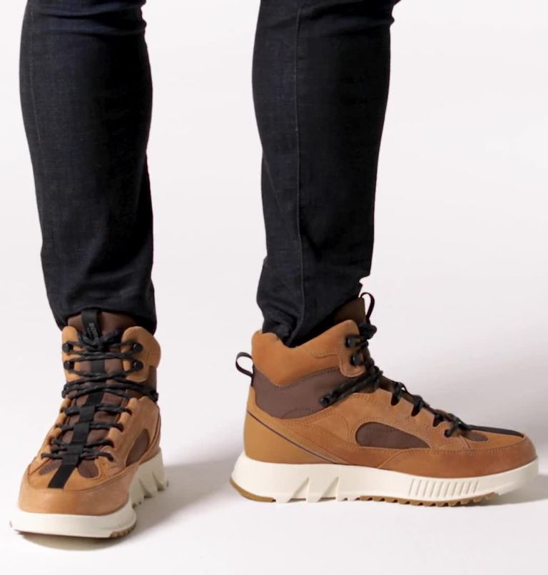 Sneakers impermeabili Mac Hill Lite Trace da uomo, Color: Tawny Buff, Black