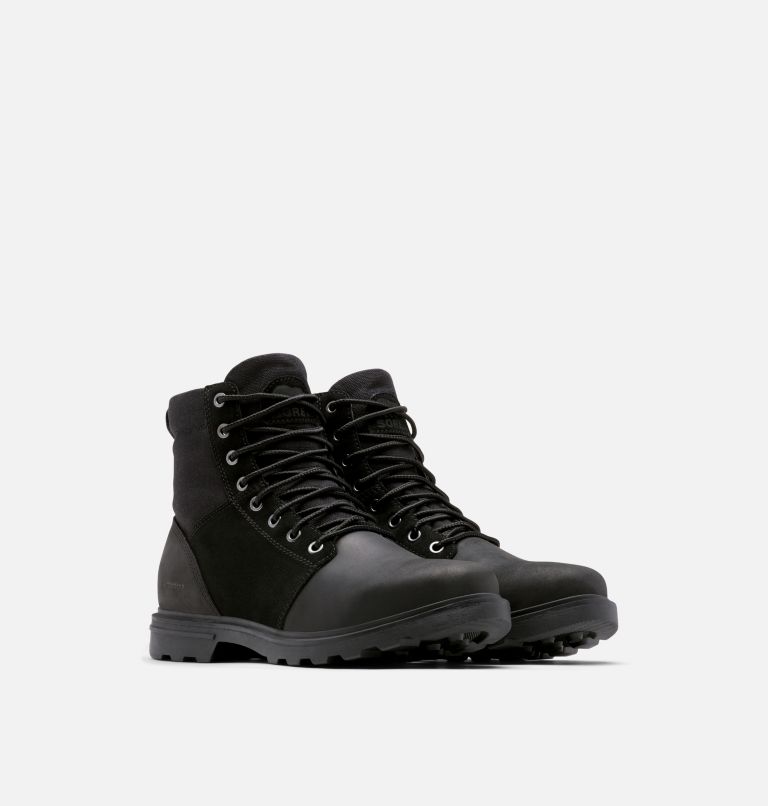 Men's Carson Six Waterproof Boot, Color: Black, Dark Stone, image 2