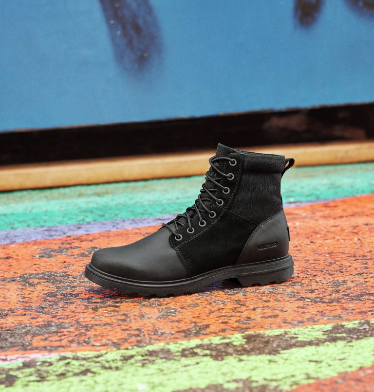 Men's Carson Six Waterproof Boot, Color: Black, Dark Stone, image 9