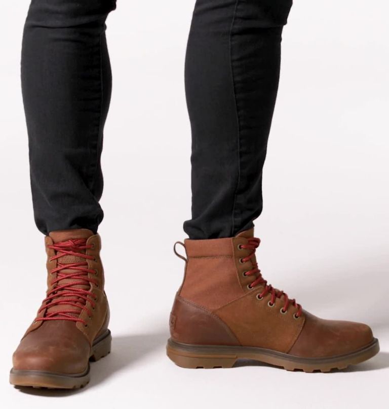 Men's Carson Six Waterproof Boot, Color: Velvet Tan, Umber