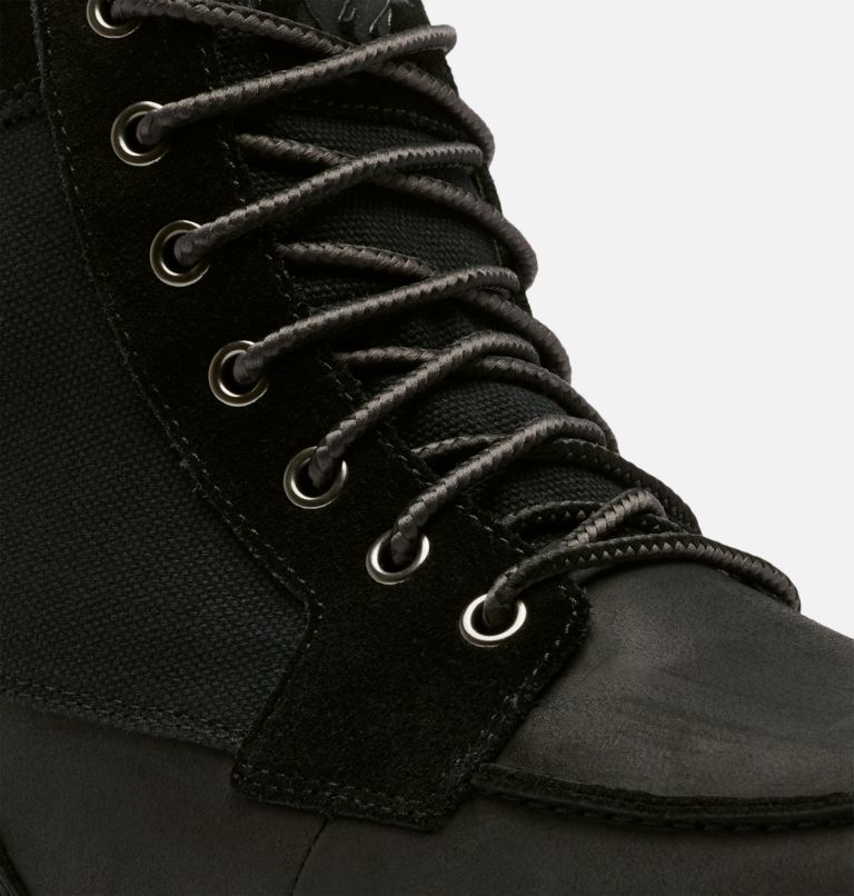 Men's Carson Moc Boot, Color: Black, Gum, image 8
