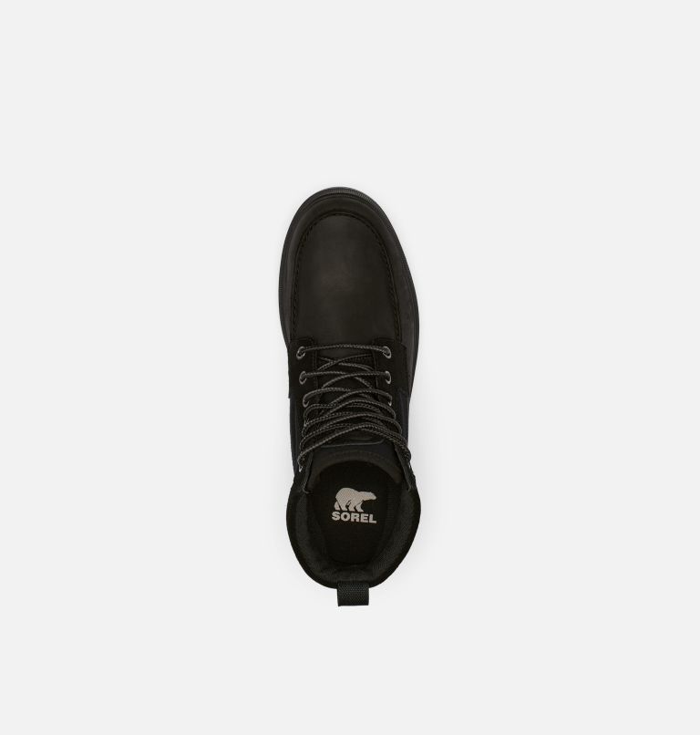 Men's Carson Moc Boot, Color: Black, Gum, image 5
